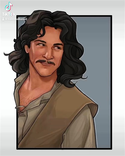 You seem a decent fellow, I hate to kill you. #princessbride #mandypatinkin #inigomontoya #ipadpro #procreate | Karen Hallion