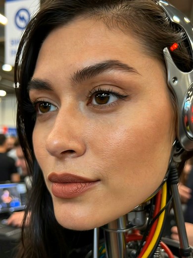 This is NOT a human. Are we ready for this? 🤖🤯 #robotic #robotgirlfriend #humanoid #fyp #viraltech