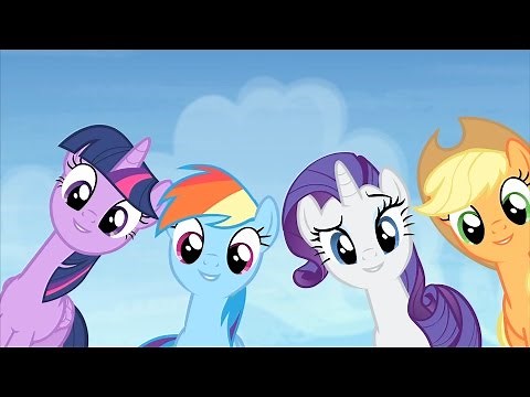 Twilight Sparkle, Rainbow Dash, Rarity & Applejack - What?!