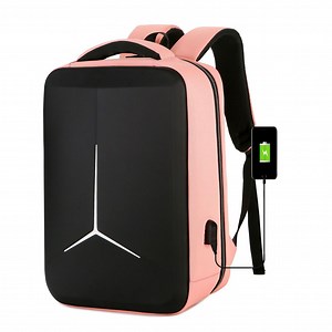 [Hot Item] Fashion EVA Water-Proof Large Capacity USB Business Shoulder Travel Laptop Backpack