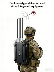 [Hot Item] Wearable Device Integrating 3km Drone Signal Detection, Attack, and Deception.