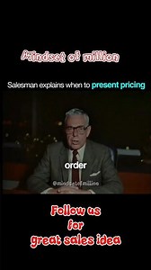 Salesman explain about presenting pricing💰️💸💷 #business #salestips #salestips #hustle #marketing