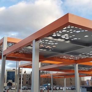 [Hot Item] Elegant Aluminum Pergola: Perfect Shade for Poolside Relaxation