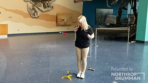 Today #MSCexplains forces and motion with stomp rockets brought to you by Northrop Grumman! #LetsScience | Maryland Science Center