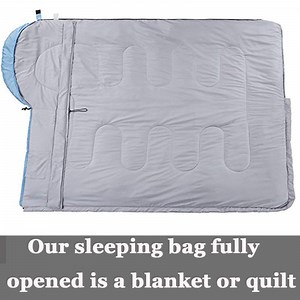 [Hot Item] Outdoor Adult Envelope Style Sleeping Bag Winter Warmth for Camping Emergency Travel Waterproof for Hiking Camping