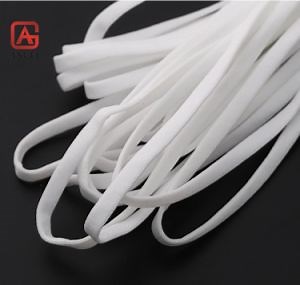 [Hot Item] Mask Materials White Flat Ear Loop Elastic Ear Loop