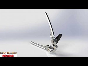 196. Ekco Can Opener Mechanism || Free download 3D model