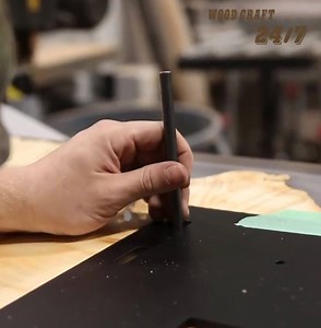 1.8K views · 44 reactions | Installing threaded inserts  Instead of screwing directly into the wood, we use threaded inserts to attach our table legs. The threaded inserts are not only stronger than screws, but also allow the base to be removed without stripping the holes. | Wood Craft 24/7 | Facebook