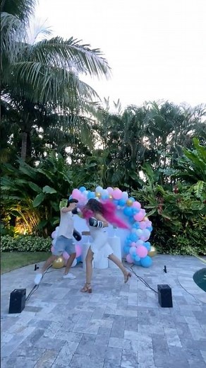 Amazing boxing gender reveal idea.🥊✨🎉 #genderrevealideas #genderreveal