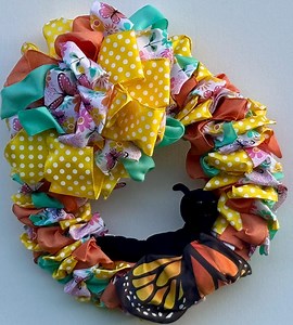 Resting Butterfly Wreath: Spring & Summer Decor