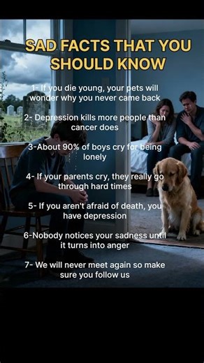 7 Sad Facts About Life You Should Know