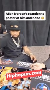 😬Watch Allen iverson’s reaction to his photo with Kobe Bryant.. #alleniverson #kobebryant | Hip Hop News Uncensored