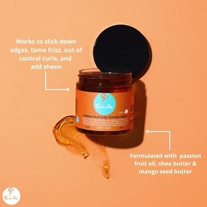 Looking for a pomade to smooth unruly edges and add shine to your curls? The Passion Fruit CURL Control Paste is IT!  This sculpting shine pomade works to smooth out and slick down unruly edges, tame frizz, out of control curls, and add amazing sheen all in one step! You can shop this pomade now on CURLS.biz using the link in our bio 李 You can also use our CURLS Locator to find it at a store near you ✨ #curls #haircareproducts #pomade #edgecontrol | CURLS | Facebook