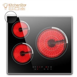 [Hot Item] 3 Zones 4 Zones Infrared Cooktops CB, CE, ETL Certificates