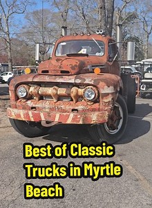 Classic Truck Beasts in Myrtle Beach #hotclassicrides #Truck #trucks #trucksofinstagram #rolling #classictrucks #automobile #trucksofinstagram #truckshow #trucksoftiktok #classictruck | Hot Classic Rides | Facebook