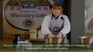 Welcome to our Digital Days Out!!! Hi, Hello, Howdie Cheese Pals! ✌️ We hope you're all keeping safe and staying at home! We're sad we had to close the doors to our Yorkshire Wensleydale Cheese Experience a couple of weeks ago but came up with our Digital Days Out plan to make sure nobody misses out on the cheesy fun, facts and demonstrations! We host daily cheese-making demonstrations in our Yorkshire Wensleydale Cheese Experience Demonstration Room! See photos below! Our range of artisan chees