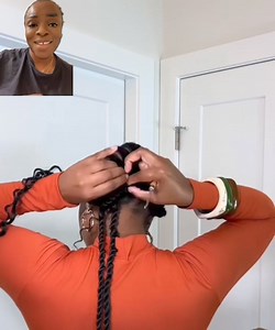 8.5K views · 194 reactions | Wow!!! Check out this eye catching Do it yourself crotchet extension . . . . . #viralreelsfacebook #trendingreelsvideo #viralshorts #viralreel #hairextensions #hairgoals #hairtransformation #naturalhair #trendingpost #trendingpost #hairstyle video credit :Angel Jean Please visit her page for more tutorials | NanyaGrands Nwabueze | Facebook