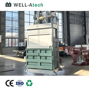 [Hot Item] CE Certified for European Market Compliance for Carboard Plastic Bottles Vertical Baler