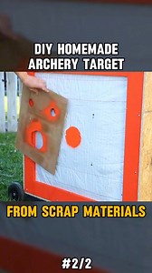 DIY Homemade Archery Target from Scrap Materials | Holliekate2344 | Facebook