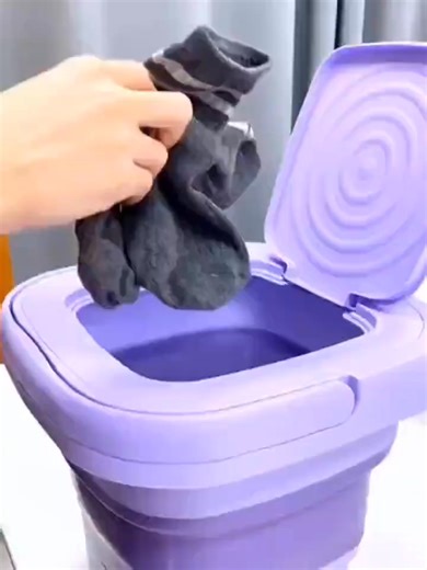 2.4K views · 20 reactions | Portable Folding Mini Washing Machine !!!...
