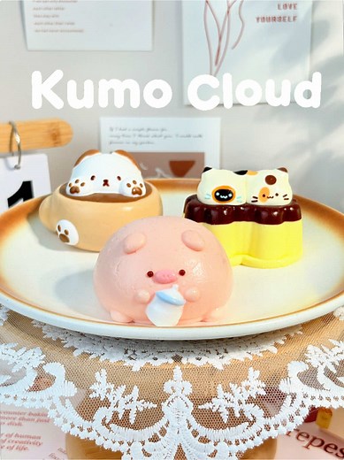 見て見て！めっちゃかわいい動物シリーズだよ！ミルク瓶を持った子ブタに、コーヒーカップの子犬、プリンみたいな子猫もいるんだよ。みんなはどれが一番好き？🐷☕🐶🍮🐱#ストレス解消 #スクイーズ #squishy #squeeze #fyp