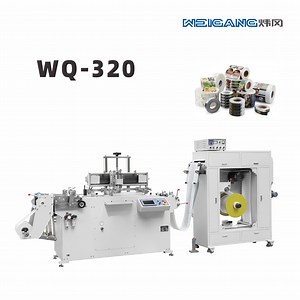[Hot Item] Wq-320 Roll to Roll Silk Screen Flat Screen Printing Machine