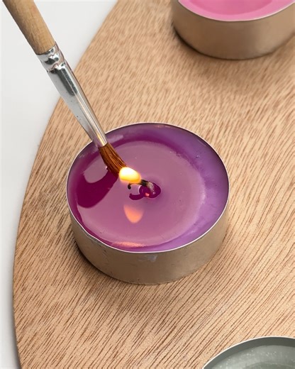 Creative candle painting tutorial🕯️🎨 | Handy Dandy