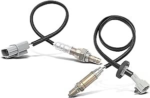 A-Premium O2 Oxygen Sensor Compatible with Nissan Frontier 2001 2.4L, Upstream and Downstream, 2-PC Set