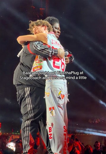Bailey Zimmerman & BigXthaPlug at Stagecoach