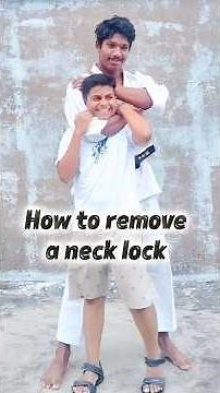 How to remove a neck choke || #karate #martialarts #selfdefense