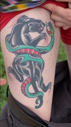 Billy Strings shows off his tattoos in 2018 interview