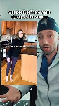 The ADHD walk 🚶. Do you walk like this?