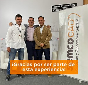Gracias por ser parte de esta experiencia que nos acercó a cada uno de ustedes pudiendo mostrarles más a fondo nuestros servicios y productos 🤓 ¡En EXCON 2023, su apoyo inquebrantable marcó la diferencia! 👷🙌 Vamos por más 🎖️👏 #SemcoCAD #FeriaExcon2023 #Autodesk #Productos #Servicios | SemcoCAD