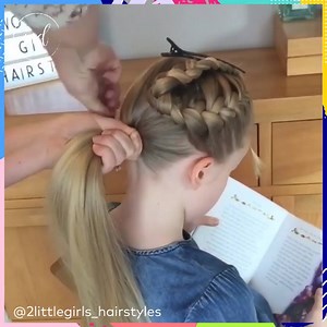 651K views · 3.4K reactions | Braids and ponytails - these hairstyles are so lovely, I can't stop watching  | MetDaan | Facebook
