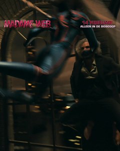 🎬 Nieuwe dimensies ontrafelen bij Cinecity vanaf 14 februari! 🌌 Dompel je onder in het mysterie van het Marvel-universum met "Madam Web", de film die je meeneemt naar een wereld vol spanning en ongekende krachten. 🕸️ Stap in het leven van Cassandra Webb, gespeeld door Dakota Johnson, een ambulancemedewerker met een buitengewone gave. Ontdek hoe haar lot verweven is met dat van drie jonge vrouwen, samen staan ze op de drempel van een grootse toekomst... als ze de gevaren van vandaag kunnen tro