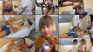 Lulu Bicycle Stress Test Complications, Resus, CPR, Defib, BP, 02, 12 Lead ECG (in HD 1920X1080) | Clips4sale