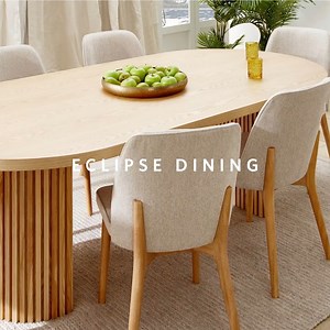 Take your dining room to the next level with the sophisticated Eclipse dining range. Shop > https://bit.ly/3qCxfjl | Focus On Furniture