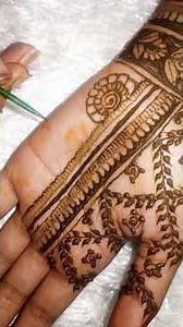 front hand full mehndi design 💞👀 #easymhendi #newvideo #henna #easymhendi #reels #hennadesign