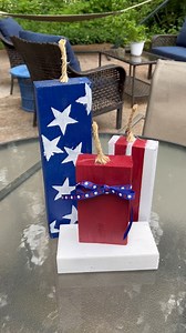 4th of July firecrackers! These are super easy to make and so adorable for the holiday! #diy #fireworks #4thofjuly #summer | Lauren H