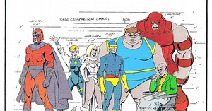 Pryde of the X-Men - Model Sheets, Storyboard and Cels