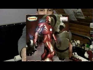 Marvel Ironman video 1 Iron Man Moebius plastic model kit review and build