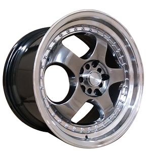 [Hot Item] 17" 18" 19" Staggered Double Lip Alloy Wheels