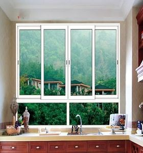 [Hot Item] Ventana de aluminio con mosquitera de apertura tipo oscilante