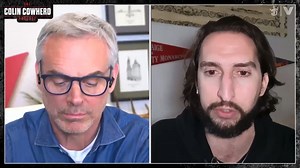 3.9K views · 31 reactions | Colin Cowherd & Nick Wright react to LeBron James & JJ Redick's tweets about Cowherd's rant on backwards hats | The Volume | Facebook