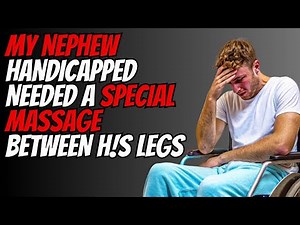 MY NEPHEW NEEDED A SPECIAL MASSAGE, AFTER A CAR ACCIDENT AS AN AUNT I DIDN'T SAY NO. Auntie's dreams