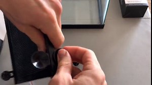 Fin Friends 29 or 55 Gallon Aqarium Divider with Suction Cups (29 or 55 Gallon) 12.5" X 18.75" Please Measure Your Tank Before Purchasing.