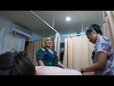 SHAVING it all in a Pattaya barbershop by 2 THAI ladies