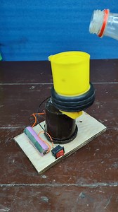 Mini Motor turned into mixtuer machine | OWN made | Facebook