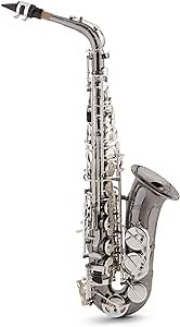 Jean Baptiste 690ABS Eb Alto Step-Up/Intermediate Saxophone, Black Silver