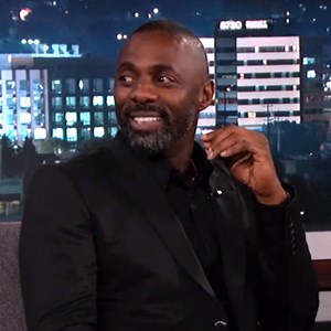 Idris Elba Takes on ALS Ice Bucket Challenge and Explains THAT Fake Penis Photo on Jimmy Kimmel Live!—Watch!
